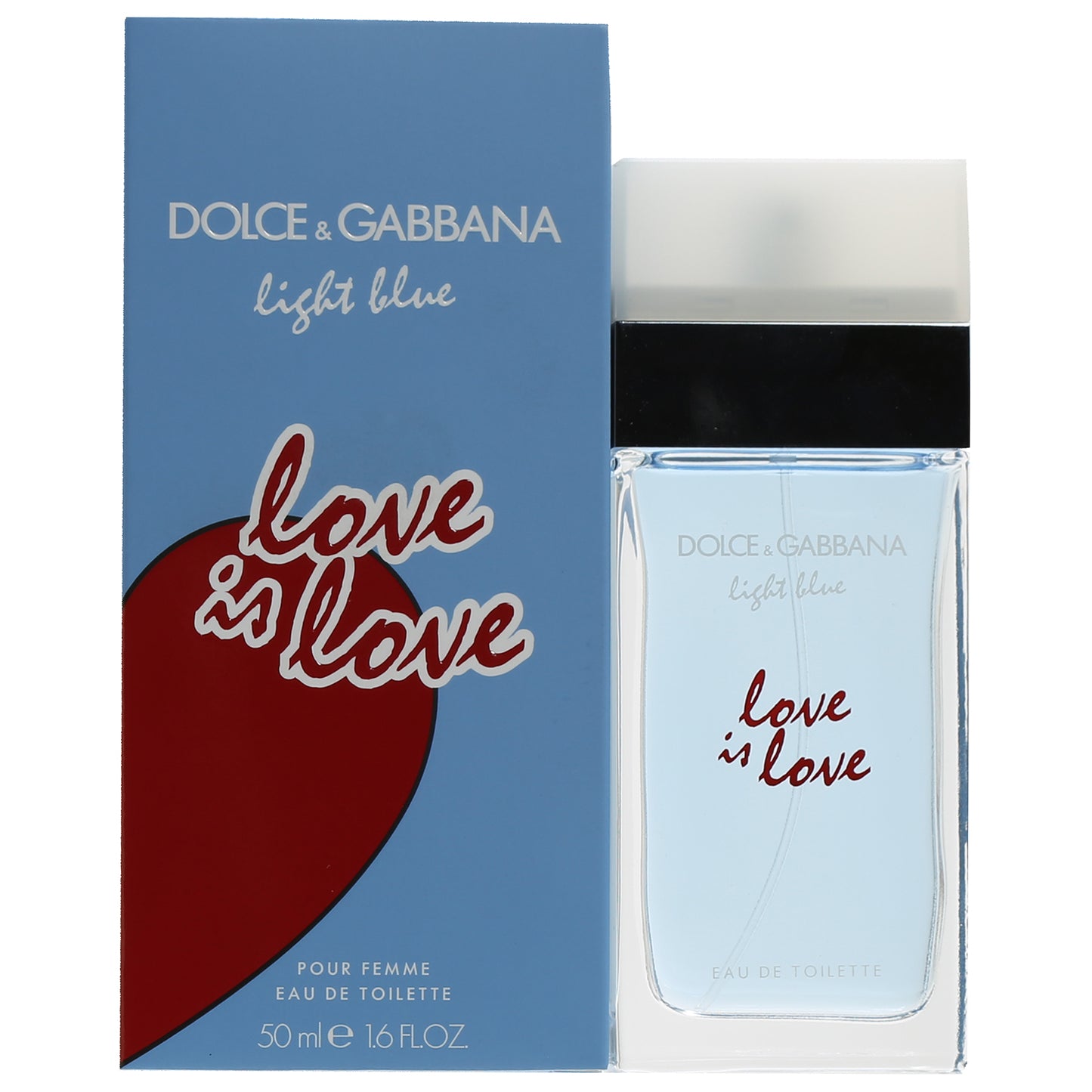 DOLCE & GABBANA LIGHT BLUE LOVE IS LOVE EDT SPRAY