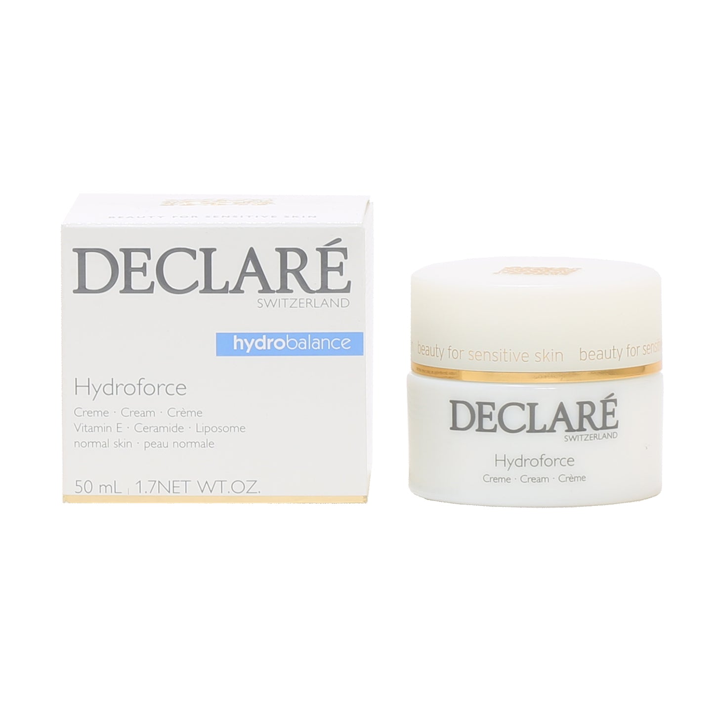 DECLARE HYDRFORCE CREAM JAR