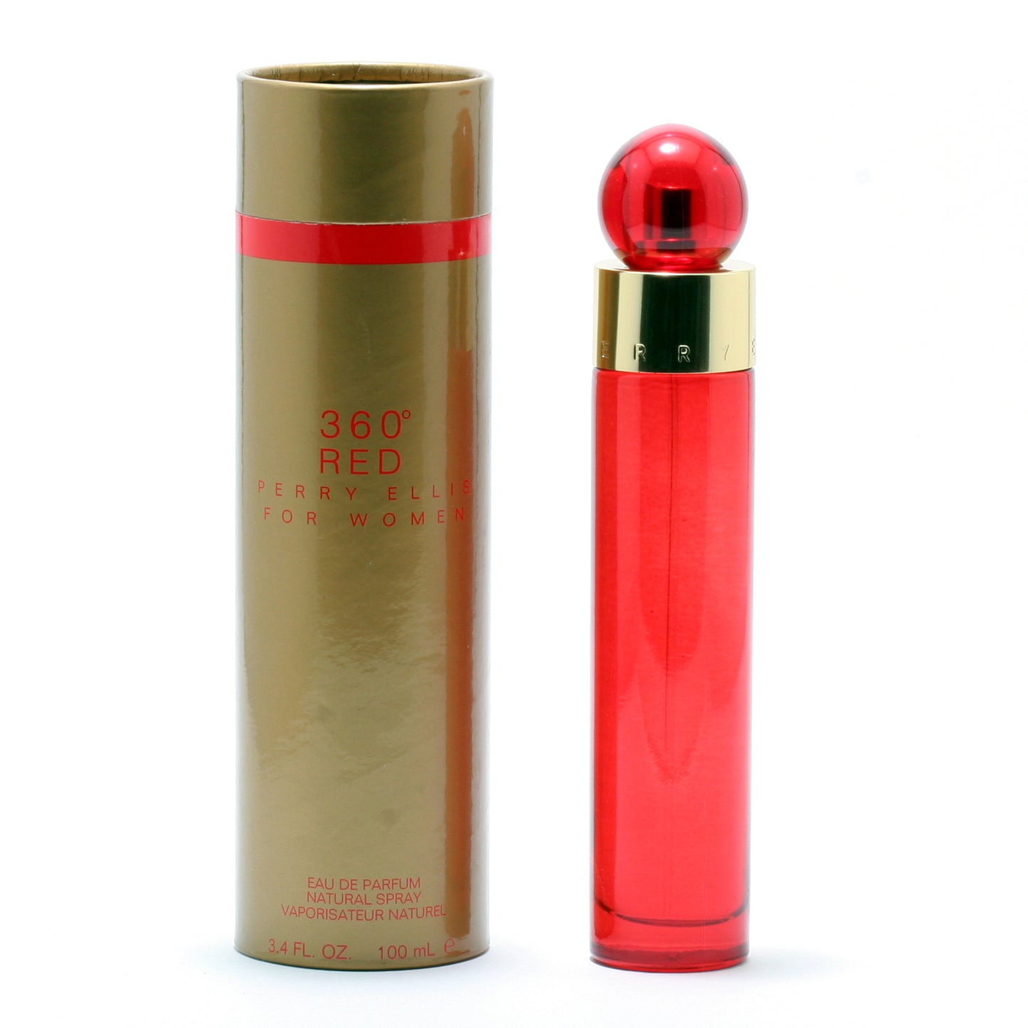360 RED FOR WOMEN BY PERRY ELLIS EDP SPRAY**