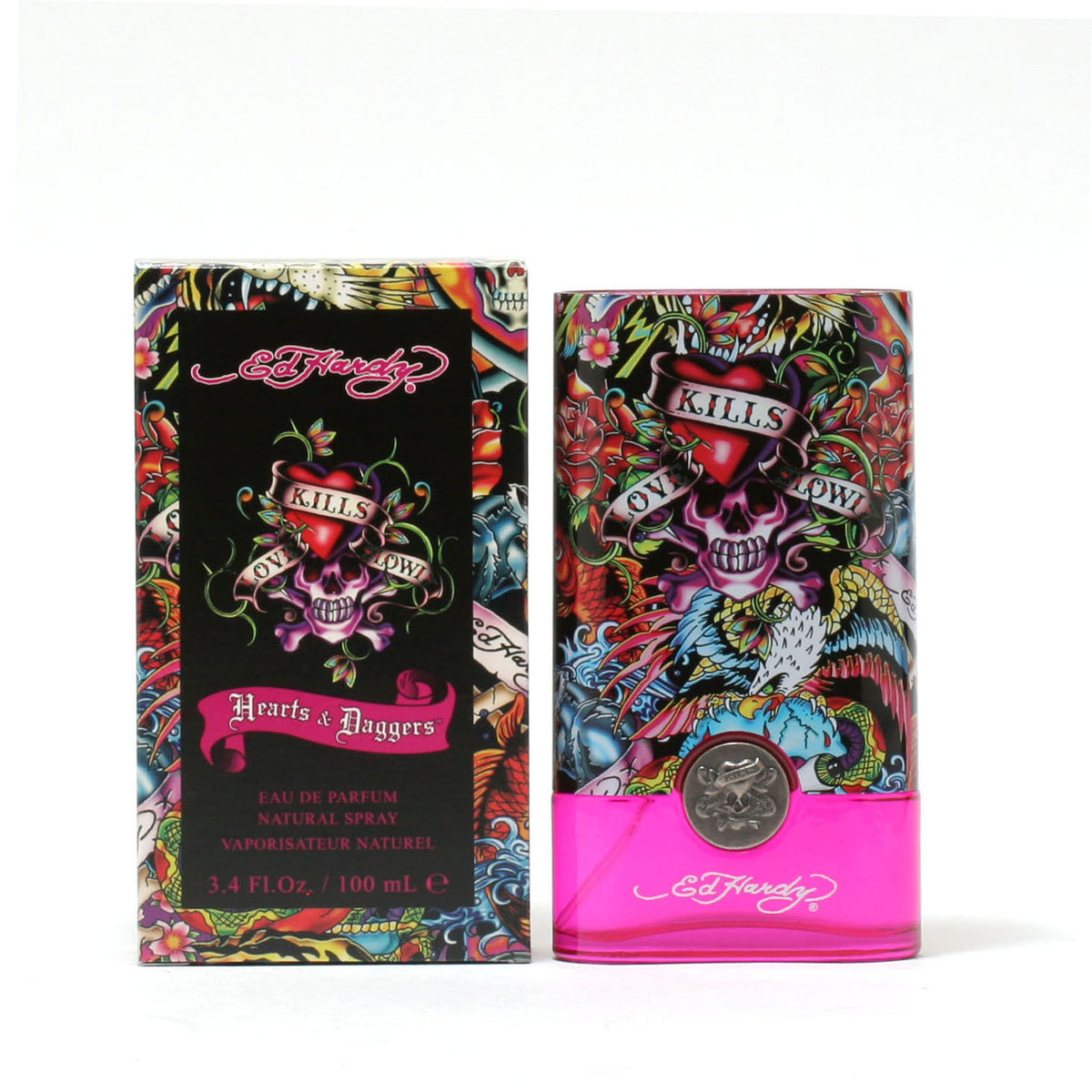 Hearts and Daggers by Ed Hardy Ladies EDP Spray
