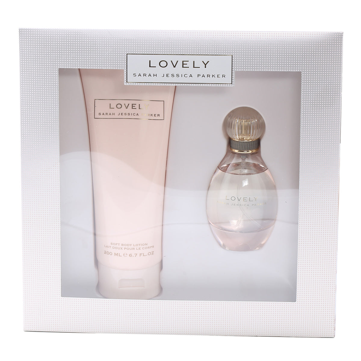 Lovely by Sarah Jessica Parker Set 1.7 OZ EDP Spray/6.7 OZ Body Lotion