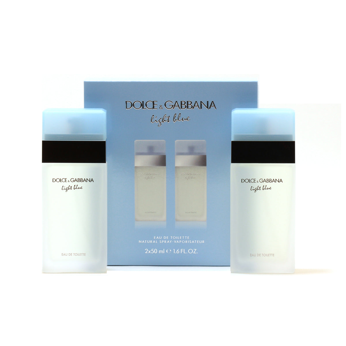Dolce & Gabbana Light Blue Ladies (2) 1.7 OZ EDT Spray