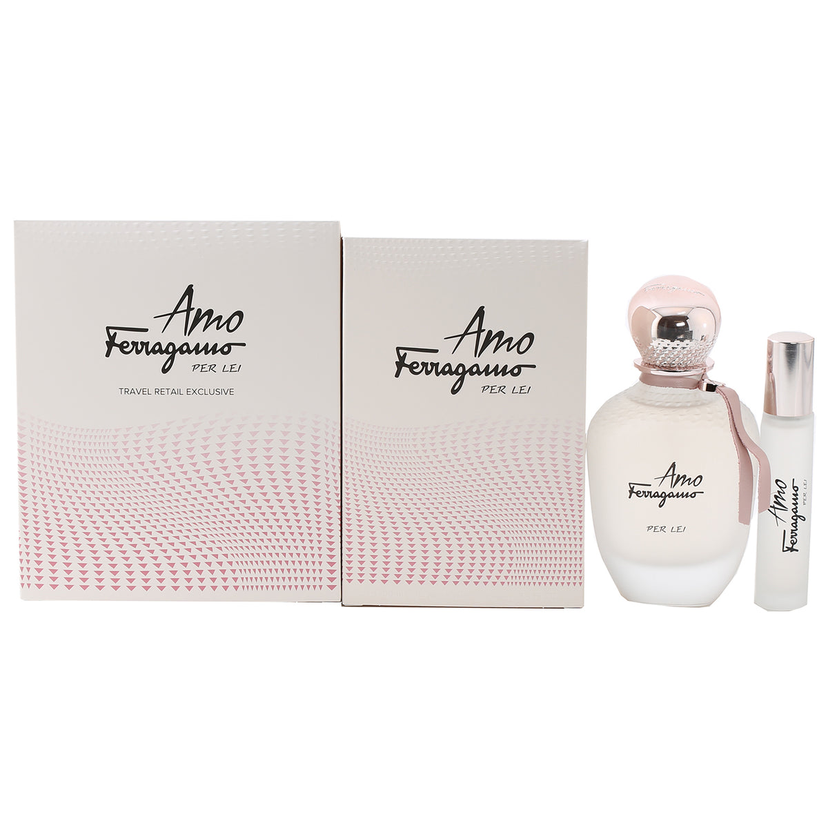 Salvatore Ferragamo Amo Per Lei Set- 3.4 EDP Spray, .34 EDP Spray