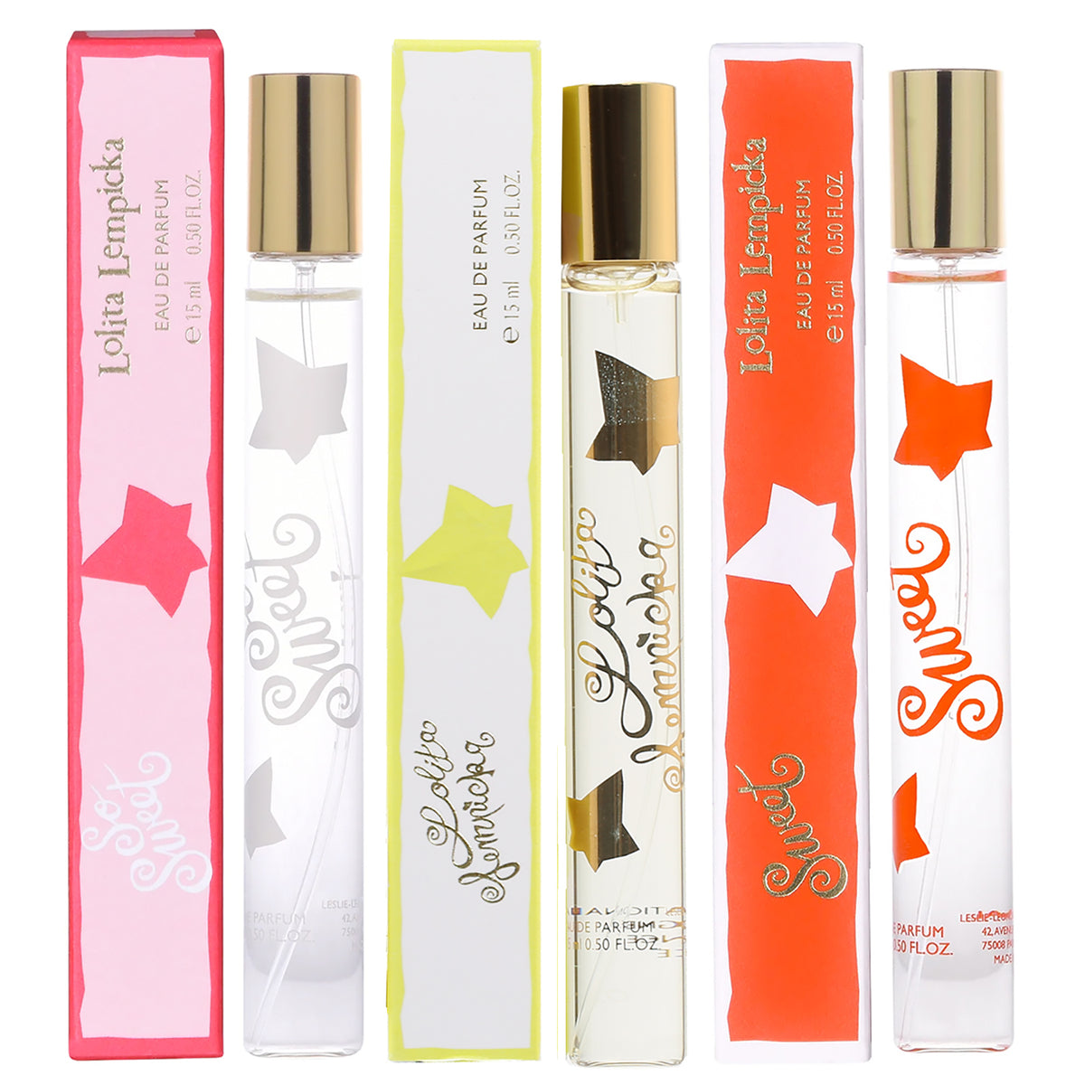 Discovery Pen Set- .5 OZ Sweet. .5 OZ So Sweet, .5 OZ Mon Premiere