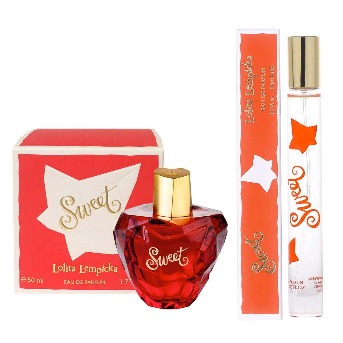 Duo Lolita Lempicka Sweet 1.7 OZ EDP Spray + .5 OZ EDP Pen Spray