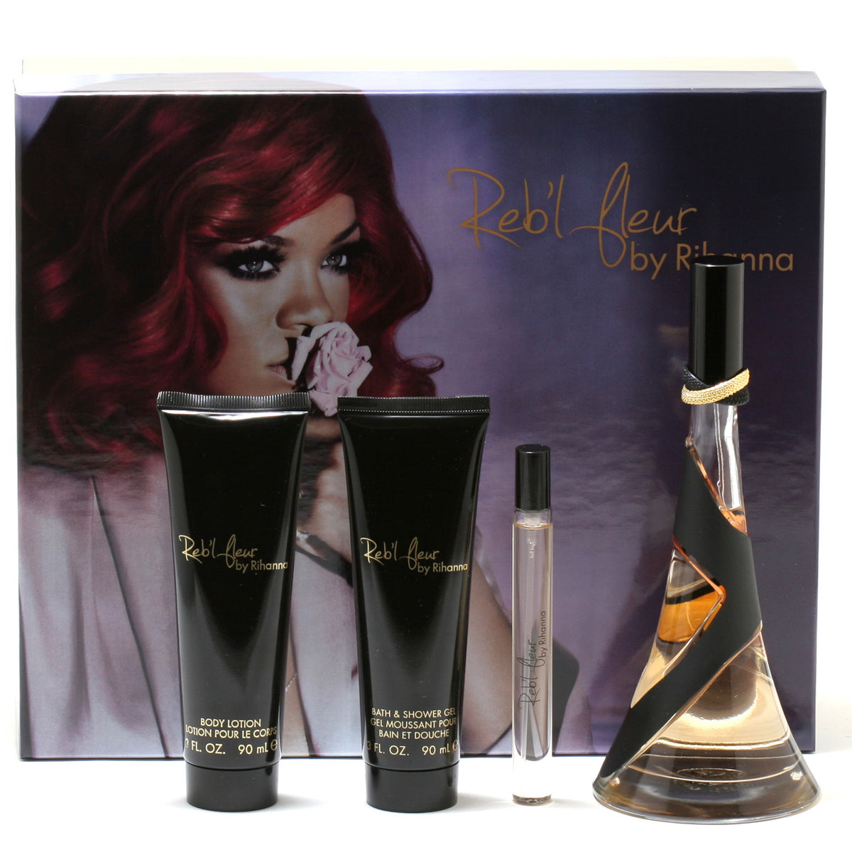 Reb'l Fleur Ladies by Rihanna 3.4SPRAY/.34SPRAY/3BLTN/3SG