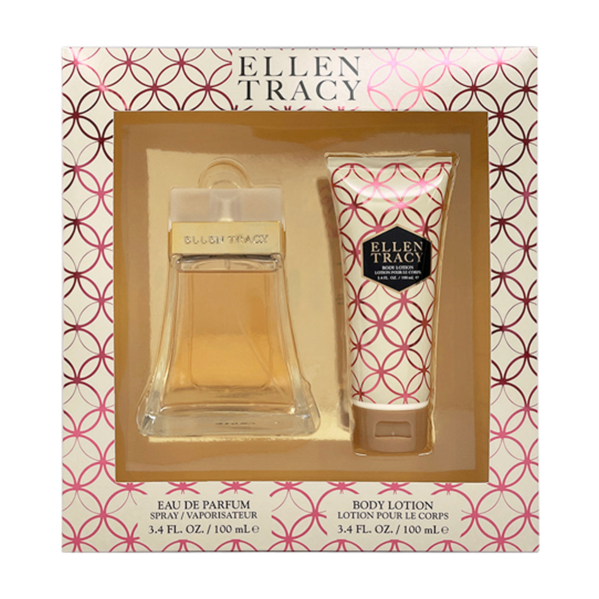 Ellen Tracy Classic Ladies Set-3.4 OZ EDP/ 3.4 OZ Body Lotion