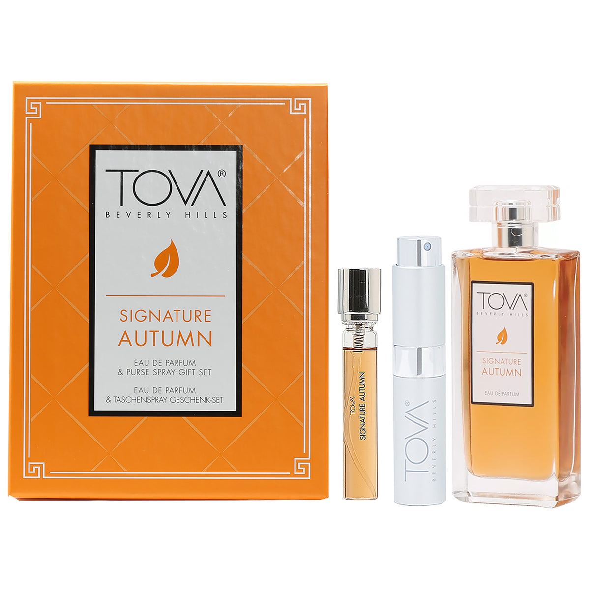 Tova Signature Autumn Set- 3.4 OZ EDP Spray/ Automizer/ .34 Refill