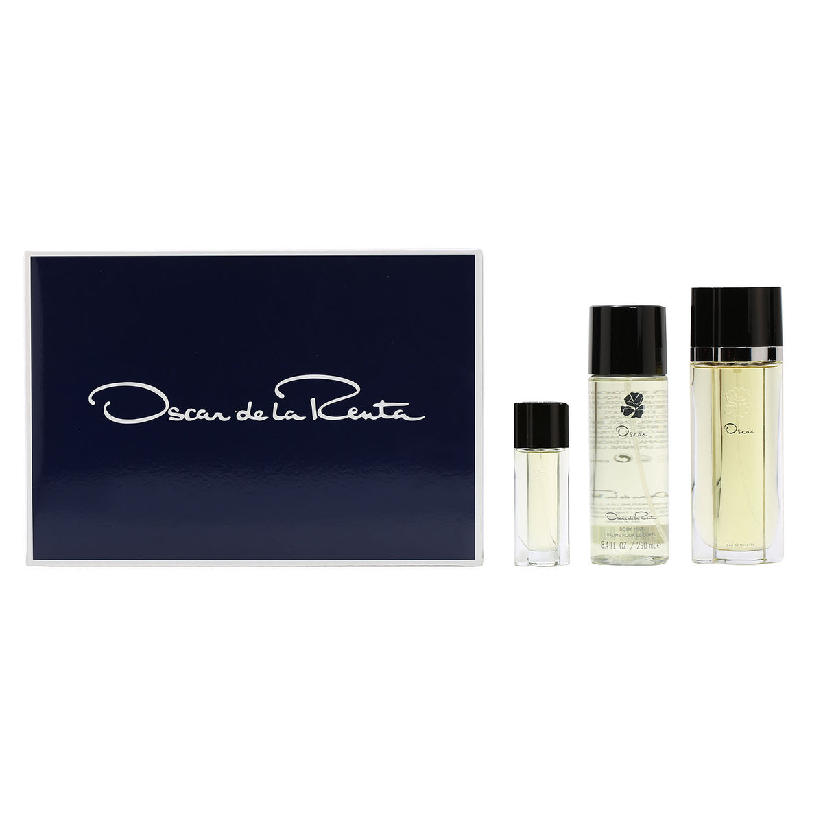 Oscar de la Renta 3.4 Spray/8.3 Body Mist/.5 OZ Mini