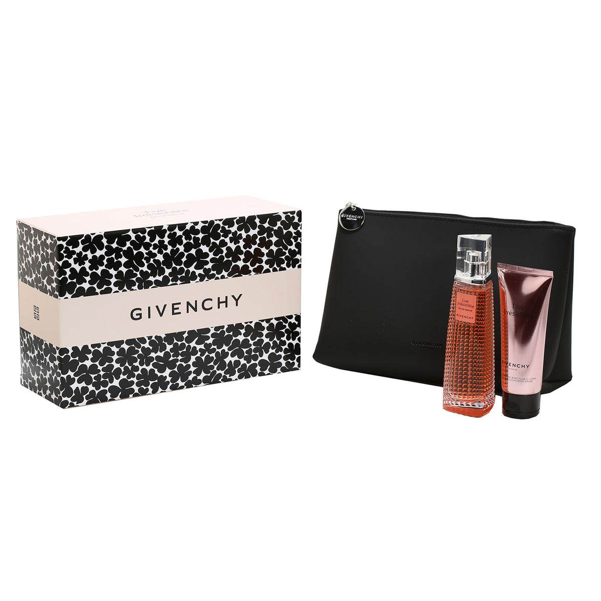 Givenchy Very Irresistable Live 1.7 Spray/2.5 BL & Pouch