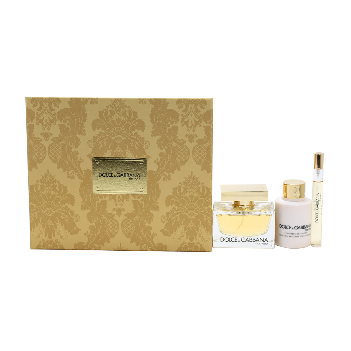 Dolce & Gabbana the One 3.3 Body Lotion/ 2.5 Parfum/ .33 Parfum