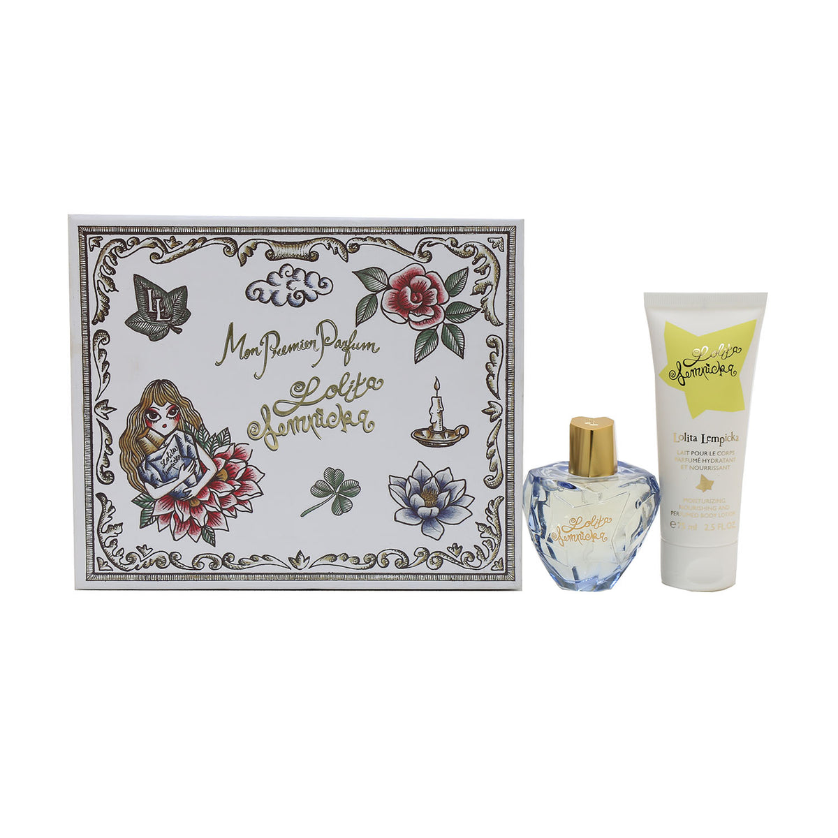 Lolita Lempicka Mon Premier Set 1.7 OZ EDP Spray/ 2.5 OZ Body Lotion
