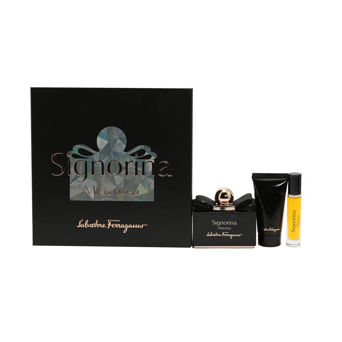 Ferragamo Misteriosa Set 3.4 EDP/ 1.7 Body Lotion/ 10 ML EDP