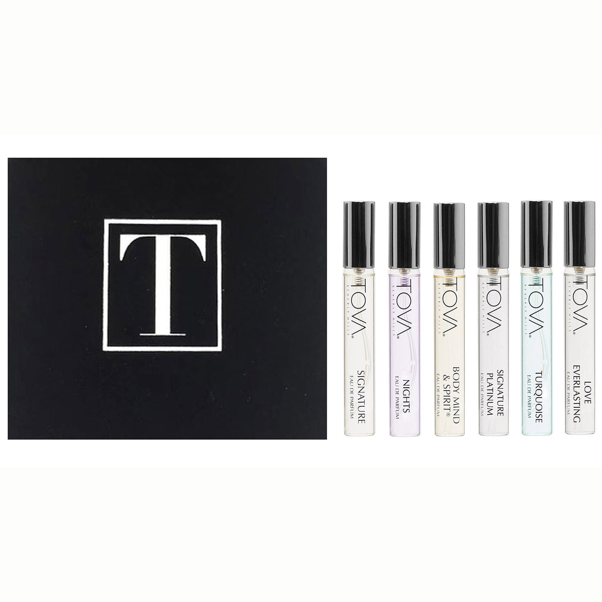Tova Discovery Journey Pen Spray Beauty Collection-Signature/ Night/ Turquoise/ Body Mind & Spirit/ Love Everlasting/ Platinum