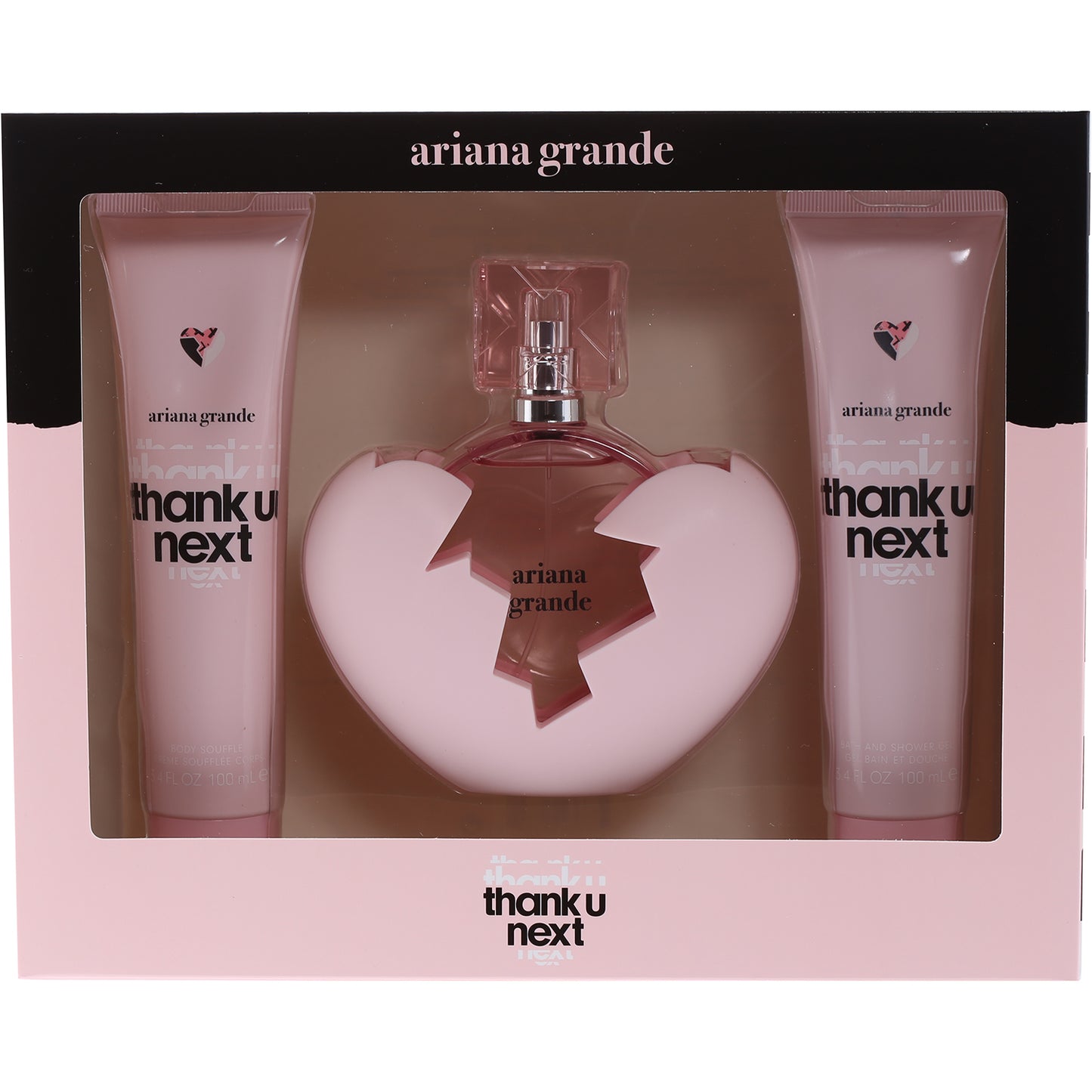 ARIANA GRANDE THANK YOU NEXT SET/ 3.4 EDP, 3.4 SOUFFLE, 3.4 SHOWER GEL