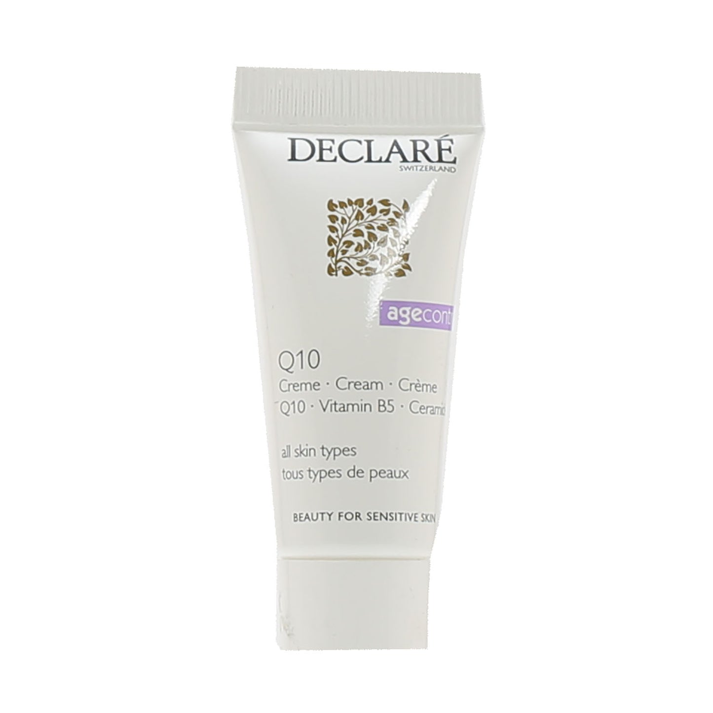 DECLARE AGE CONTROL Q10 CREAMSAMPLE PACKET