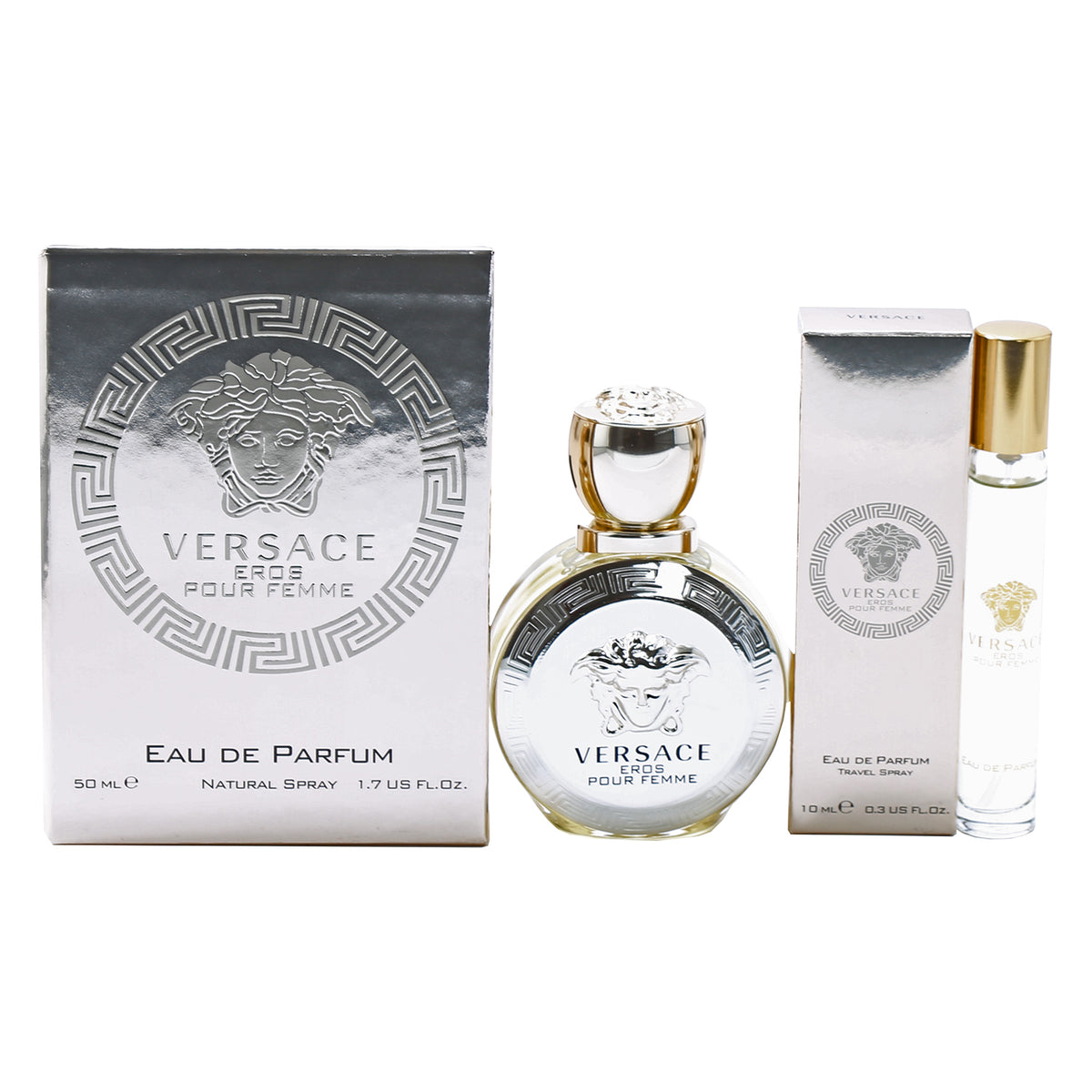 Versace Eros Pour Femme .3 OZ EDP/ 1.7 OZ EDP