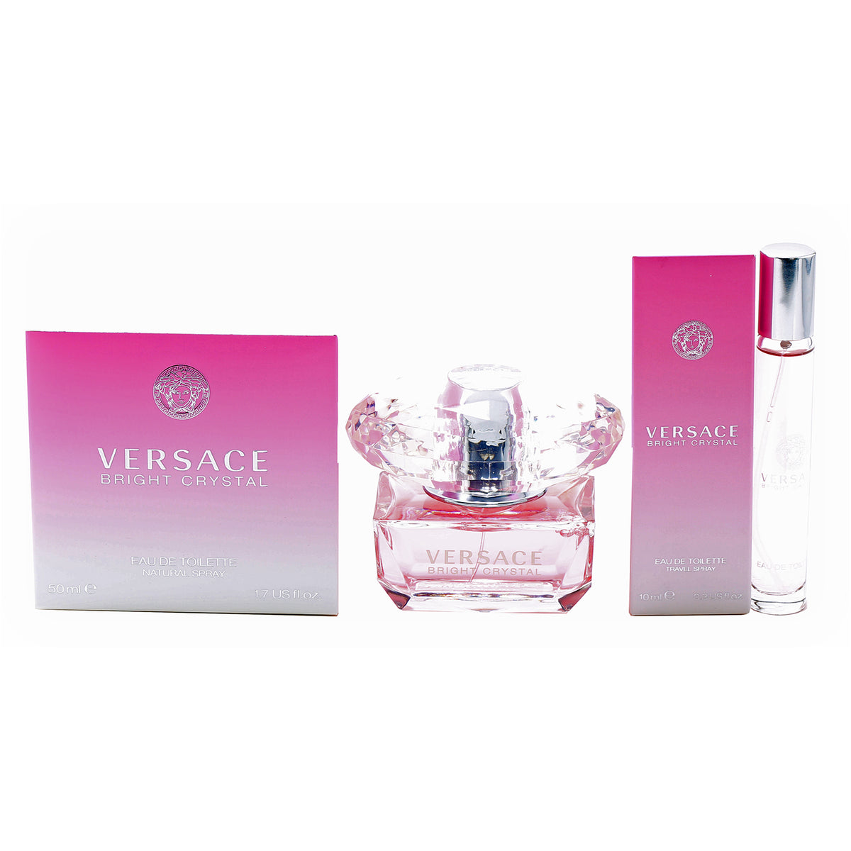 Versace Bright Crystal .3 OZ EDT/ 1.7 OZ EDT