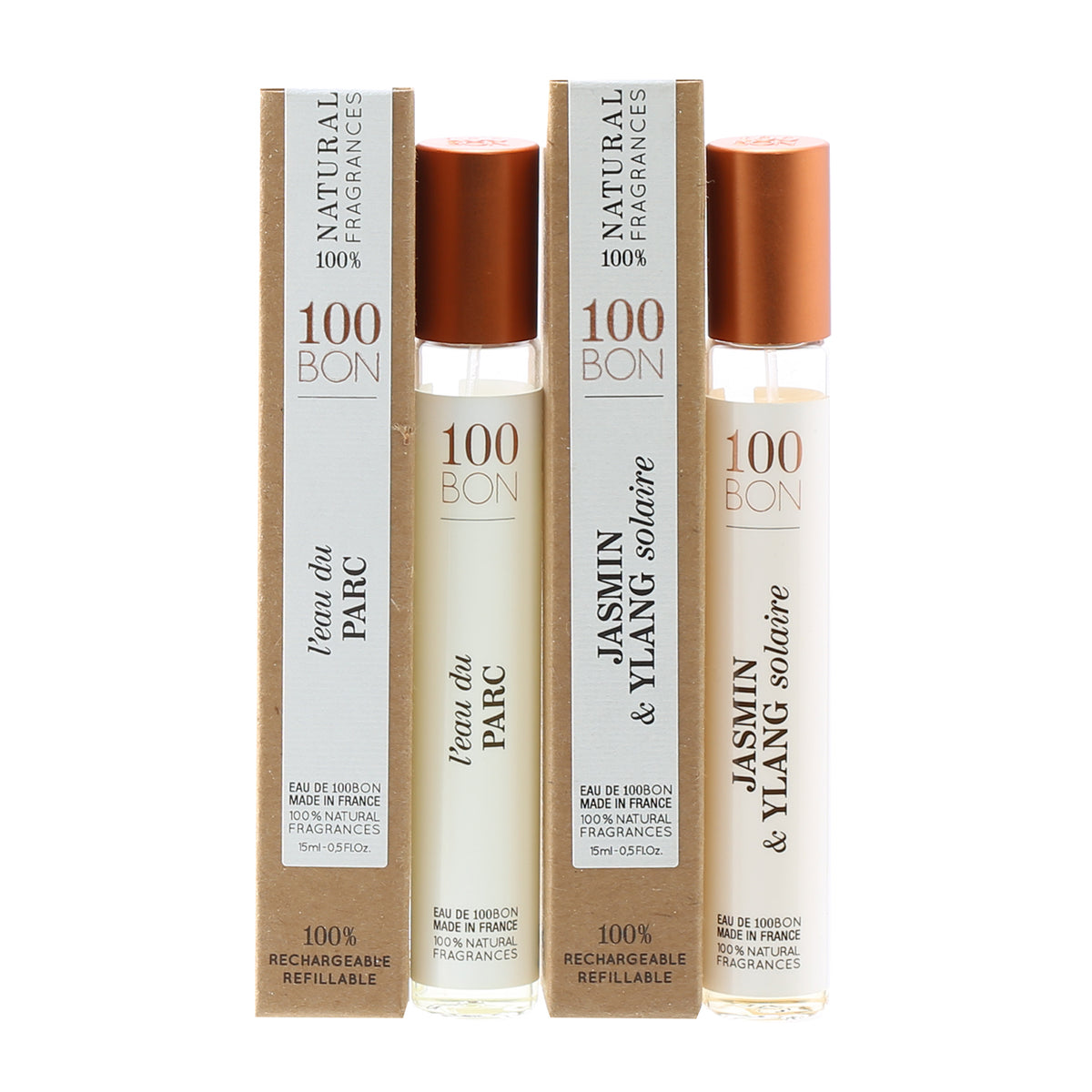 Duo 100BON L'Eau du Parc + Jasmine & Ylang Solaire .5 OZ Pen Sprays