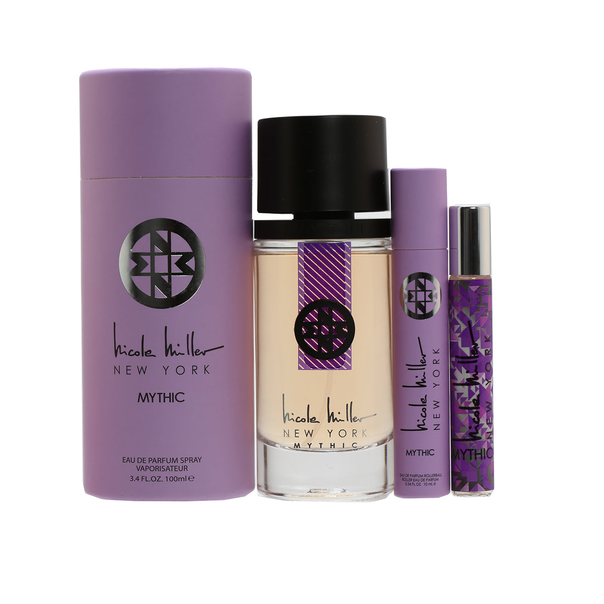 Duo Nicole Miller Ny Legends Mythic 3.4 EDT Spray/Mythic Rollerball