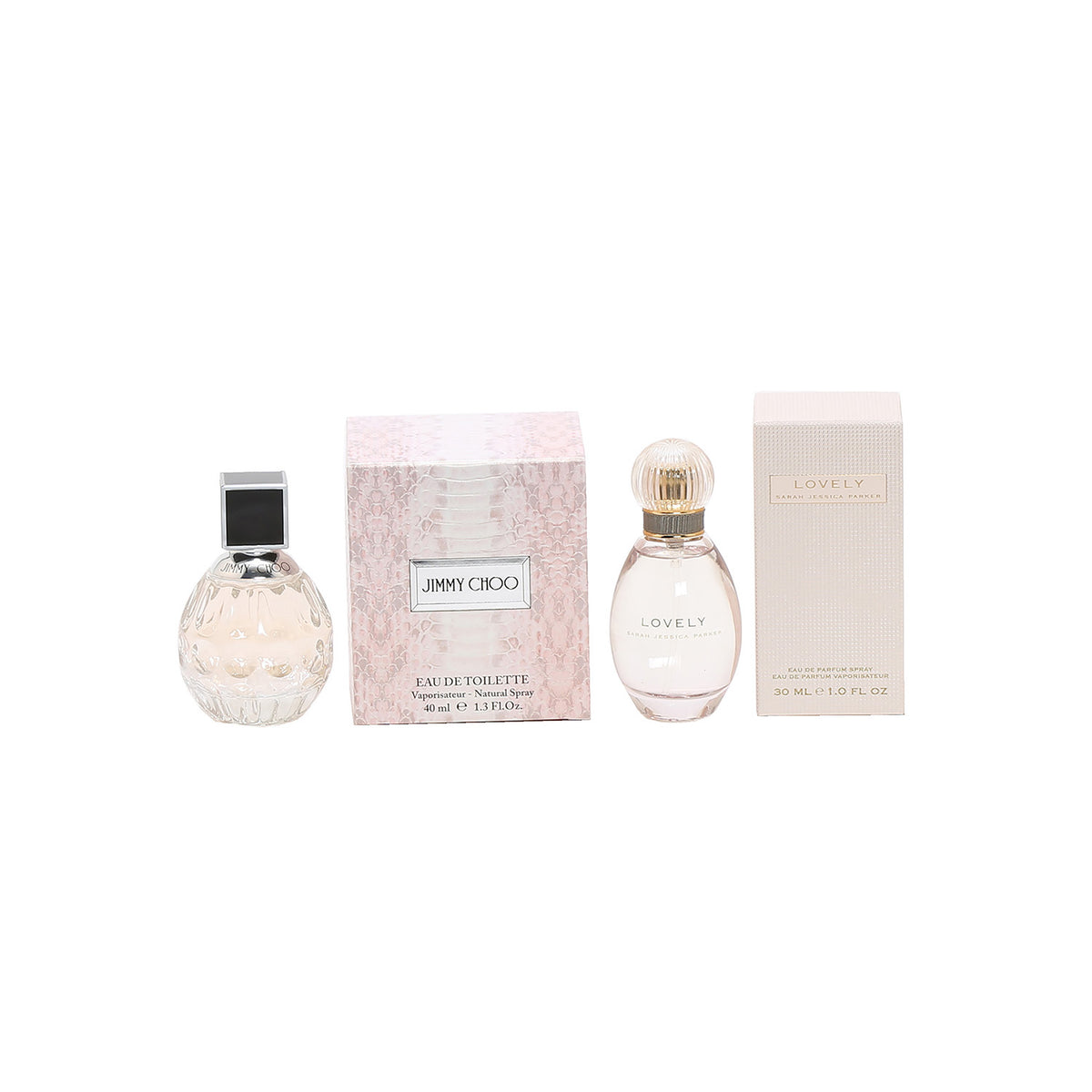Duo Jimmy Choo Ladies 1.3 OZ/Lovely 1 OZ Spray