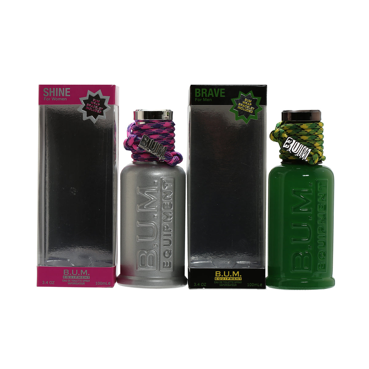 Duo Bum Equipment Brave Men + Shine Ladies 3.4 OZ Sprays