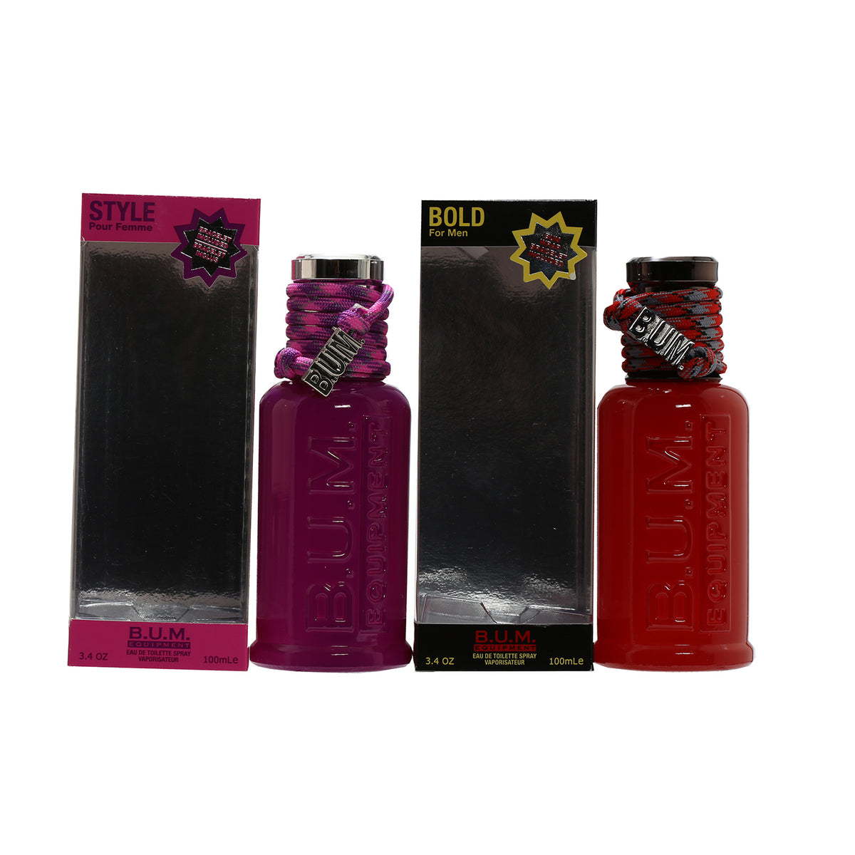 Duo Bum Equipment Bold Men + Style Ladies 3.4 OZ Sprays