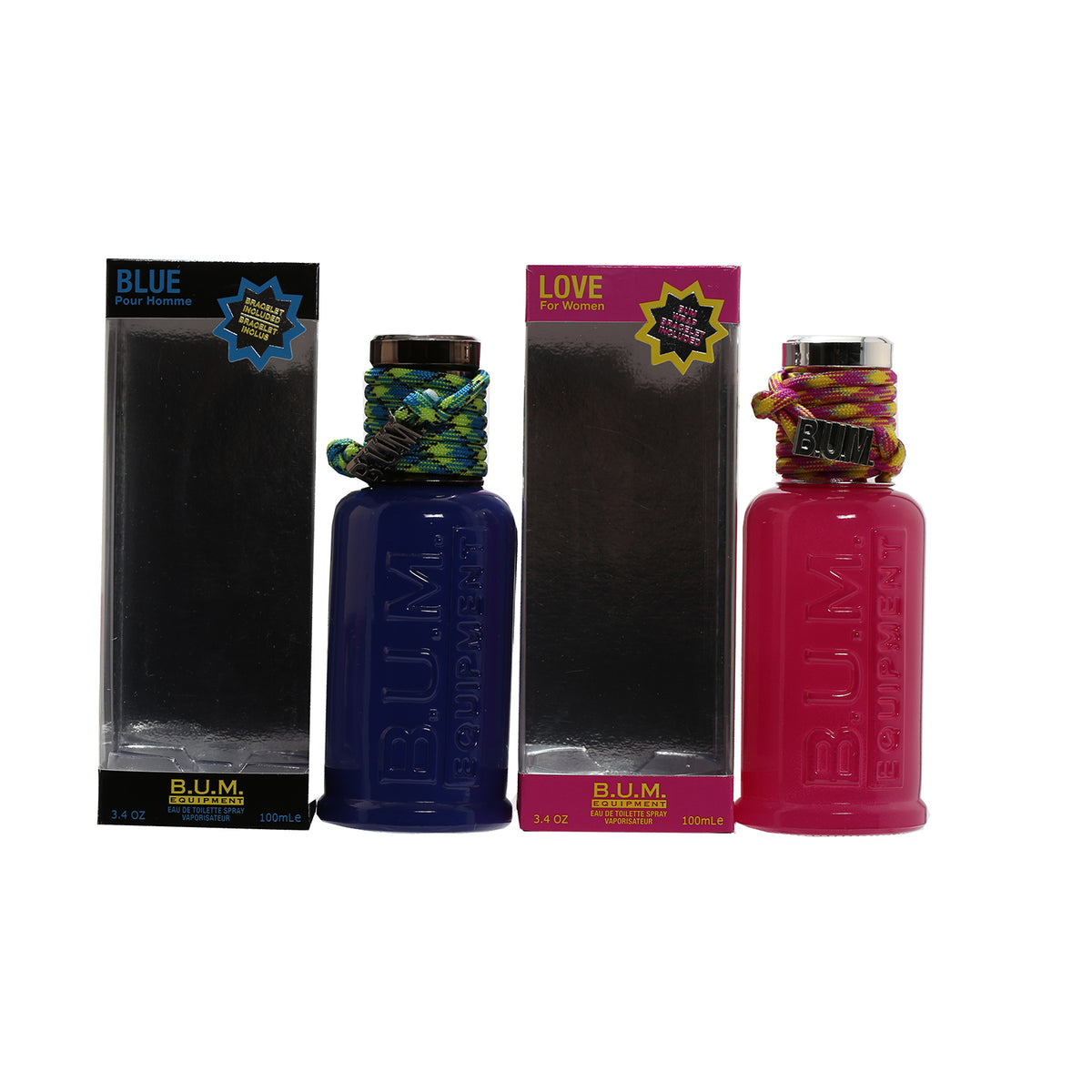 Duo Bum Equipment Blue Men + Love Ladies 3.4 OZ Sprays