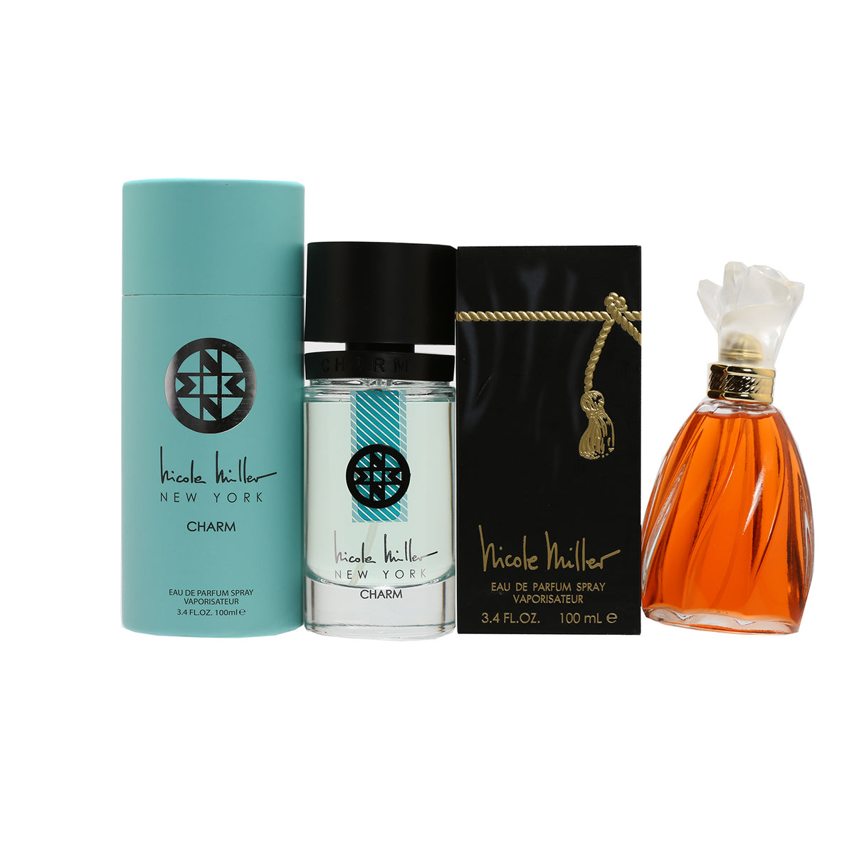 Duo Nicole Miller Legends Charm 3.4 + Nicole Miller Classic Ladies 3.4 OZ