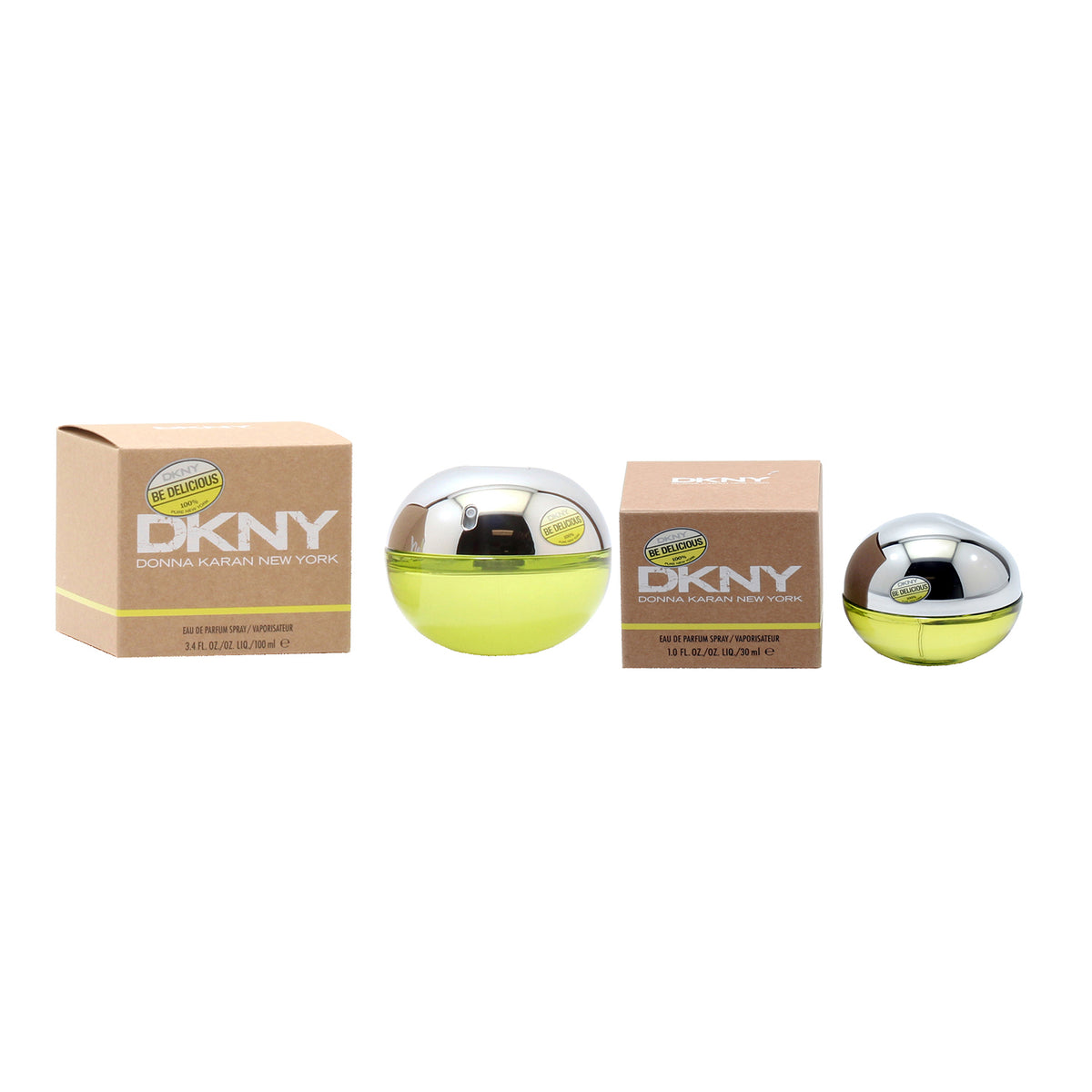 Duo: Dkny Be Delicious 3.3 OZ + 1 OZ EDP Spray