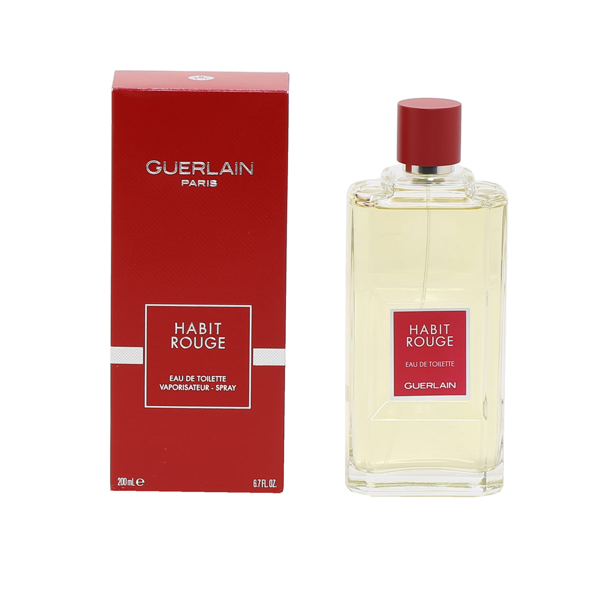 Habit Rouge Men by Guerlain EDT Spray