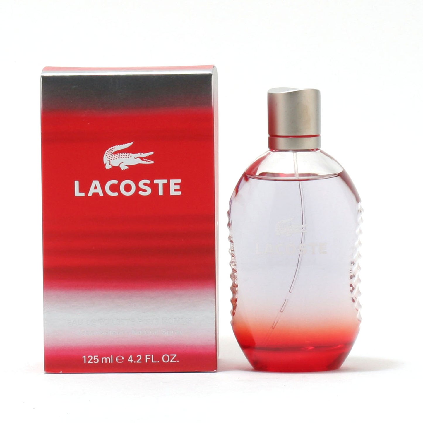 LACOSTE STYLE IN PLAY MEN EDT SPRAY (RED)