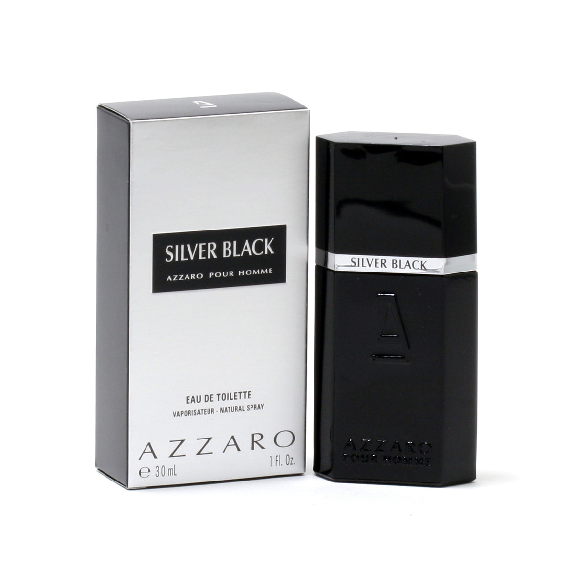 Azzaro Silver Black Men EDT Spray