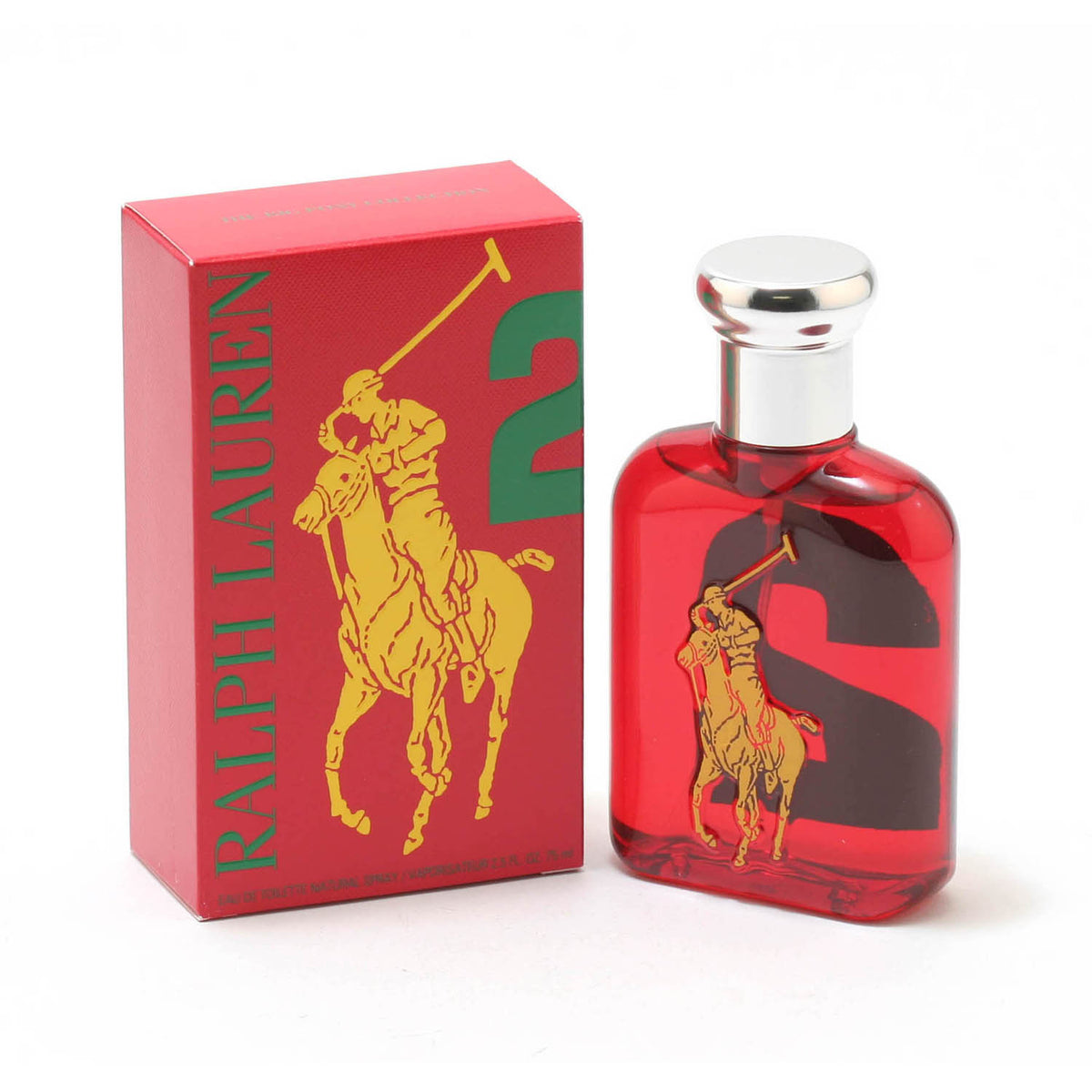 Polo Big Pony Red #2 Men by Ralph Lauren EDT Spray
