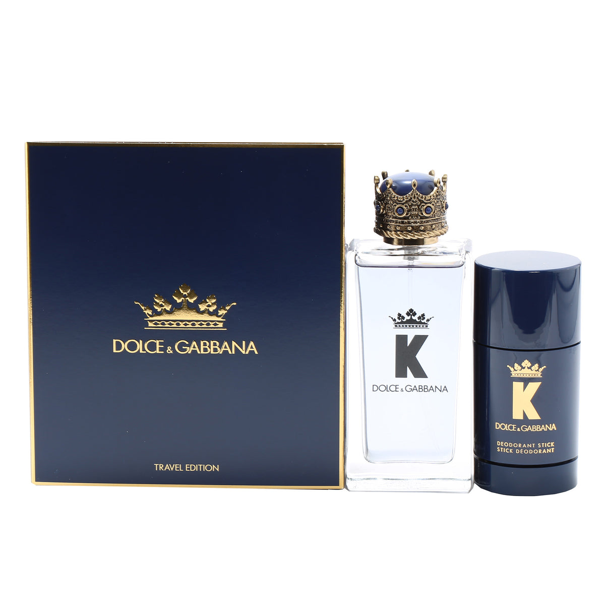 Dolce & Gabbana K Set 3.3 OZ EDT, 2.6 OZ Deodorant