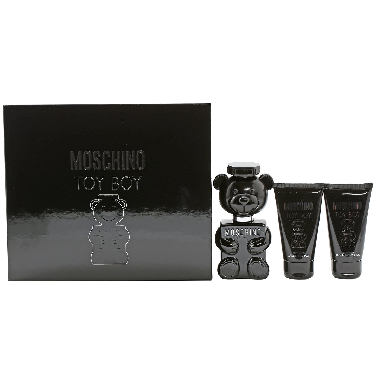 MOSCHINO TOY BOY MEN SET 3.4 EDP/ 3.4 BSG/ 3.4 ASB/ 0.3 EDP
