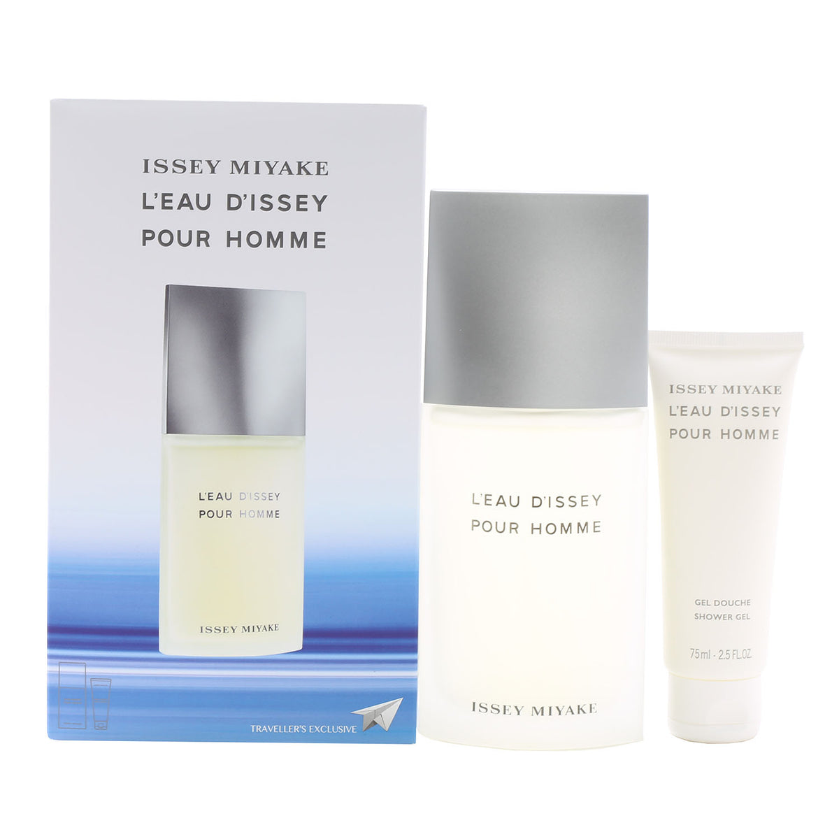 Issey Miyake L'Eau D'Issey Pour Homme Set 4.2 OZ EDT, 2.5 OZ Shower Gel