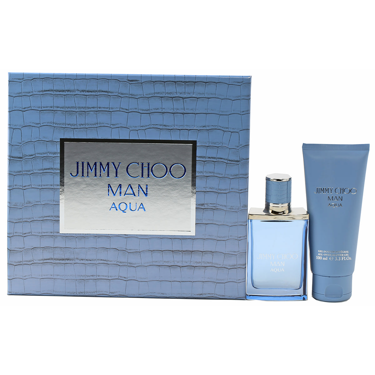 Jimmy Choo Acqua Man Set- 1.7 OZ EDT, 3.3 OZ Shower Gel