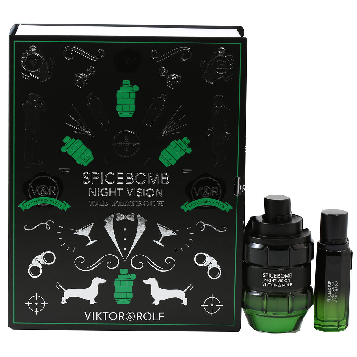 Spicebomb Night Vision Mens Set- 3.0 EDT, .68 EDT
