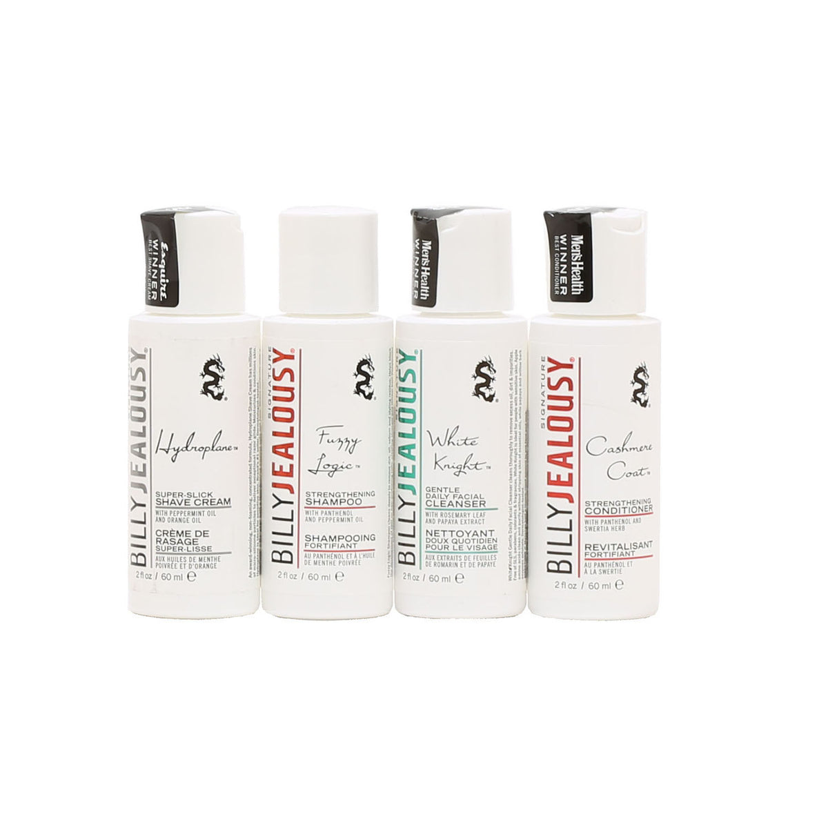On the Go Billy Jealousy 2 OZ Hydroplane, Fuzzy Logic, White Knight, Combination Code
