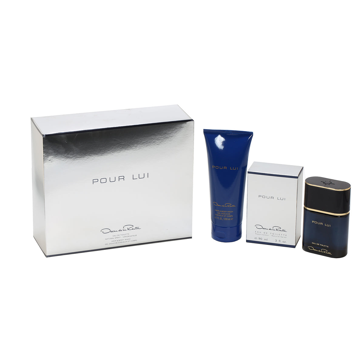 Oscar Pour Lui 3 OZ Spray/6.7 OZ Shower Gel