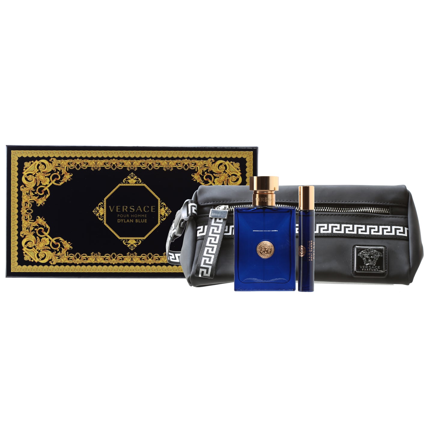 VERSACE DYLAN BLUE POUR HOMME 3.4 SP/3.4 OZ BATH & SG