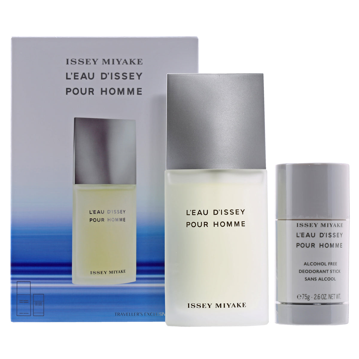 Issey Miyake Pour Homme Set- 2.5 OZ EDT, 2.6 OZ Deodorant