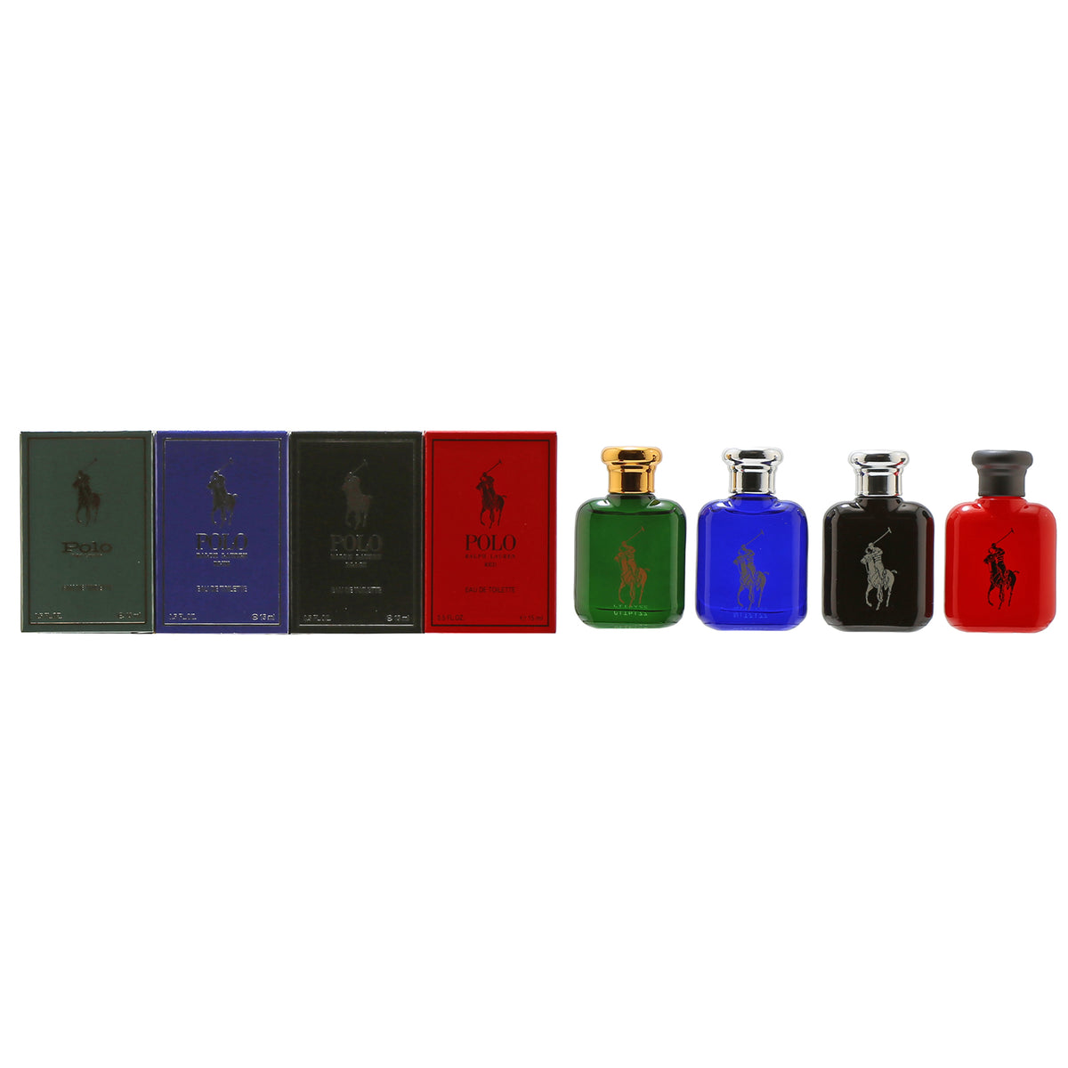 Polo Mini Mens Coffret .5OZ (Black/Blue/Red/Polo)