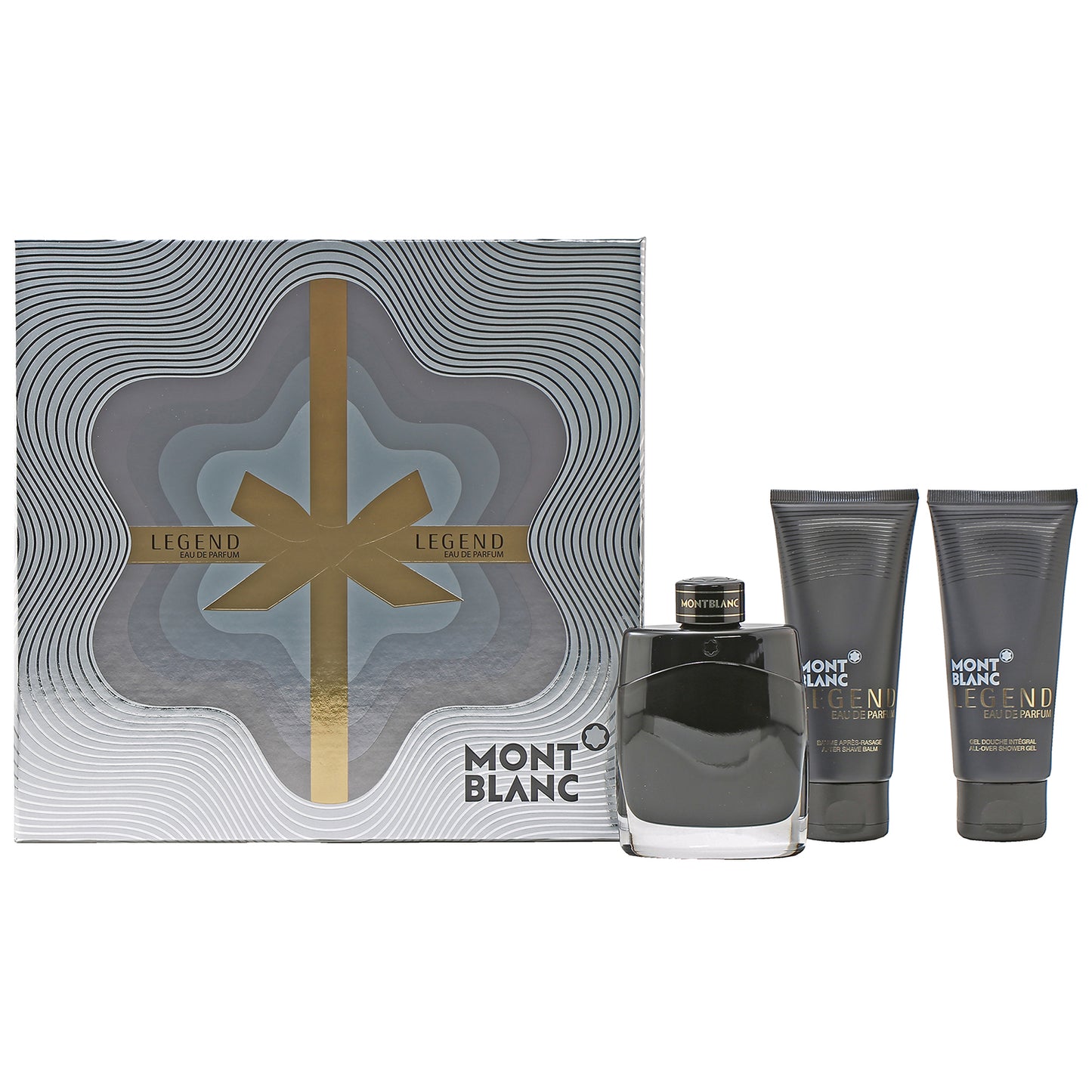 MONT BLANC LEGEND NGHT SET 3.4 EDP/ASB/MINI HARD BOX