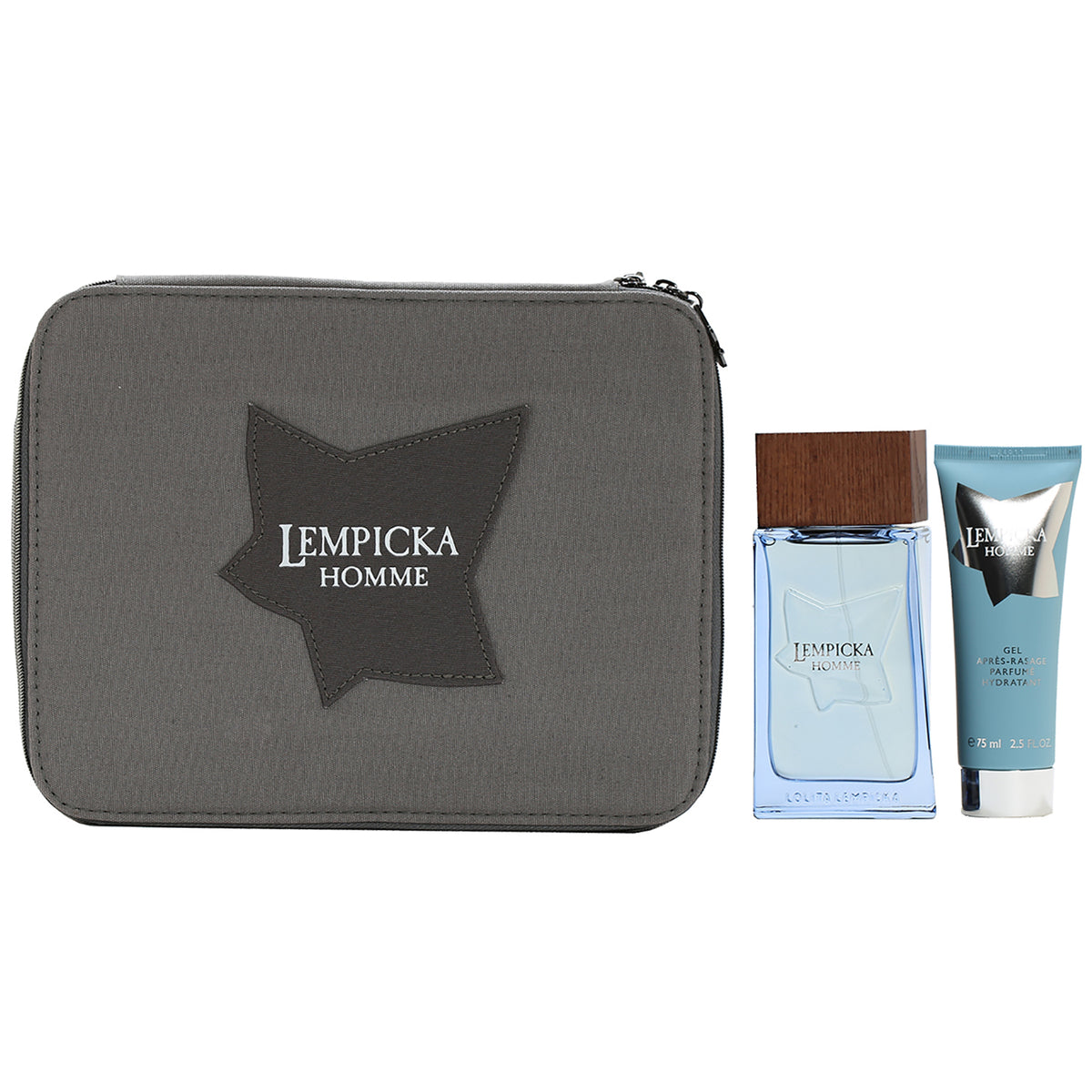 Lolita Lempicka Homme Set- 3.4 OZ EDT Spray/ 2.5 OZ After Shave Gel