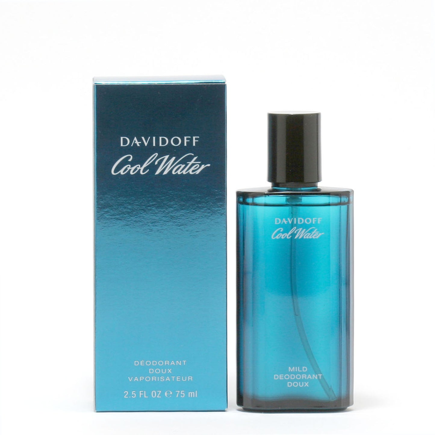 COOL WATER MEN by DAVIDOFF MILD DEODORANT SP (GLASS BTL)