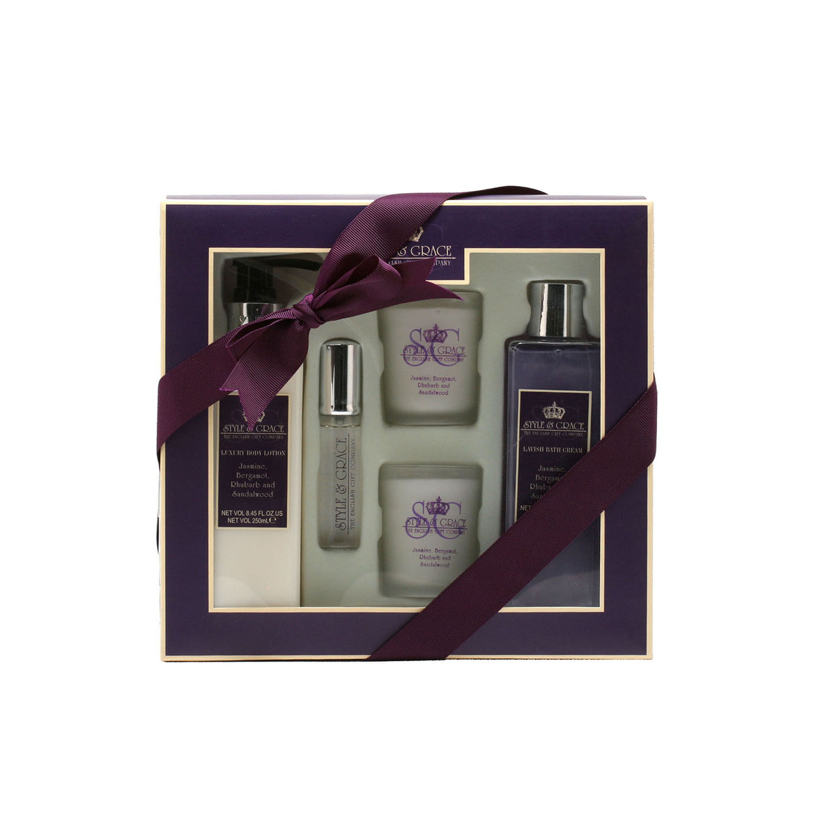 Style & Grace Timeout Bath EXP8.45BL/8.45BC/.51SPRAY/Candles 1