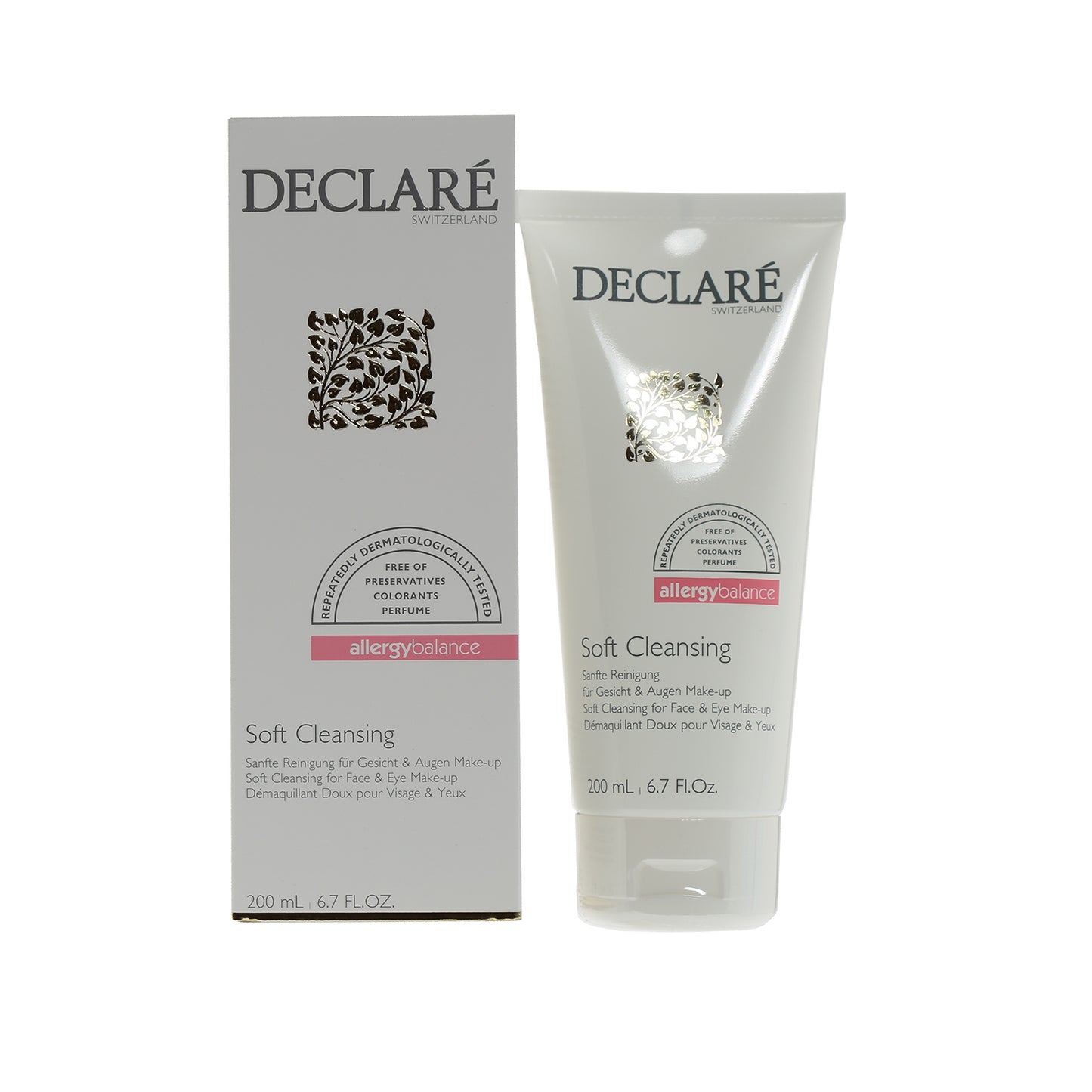 DECLARE SOFT CLEANSING FOR FACE AND EYE MAKEUP