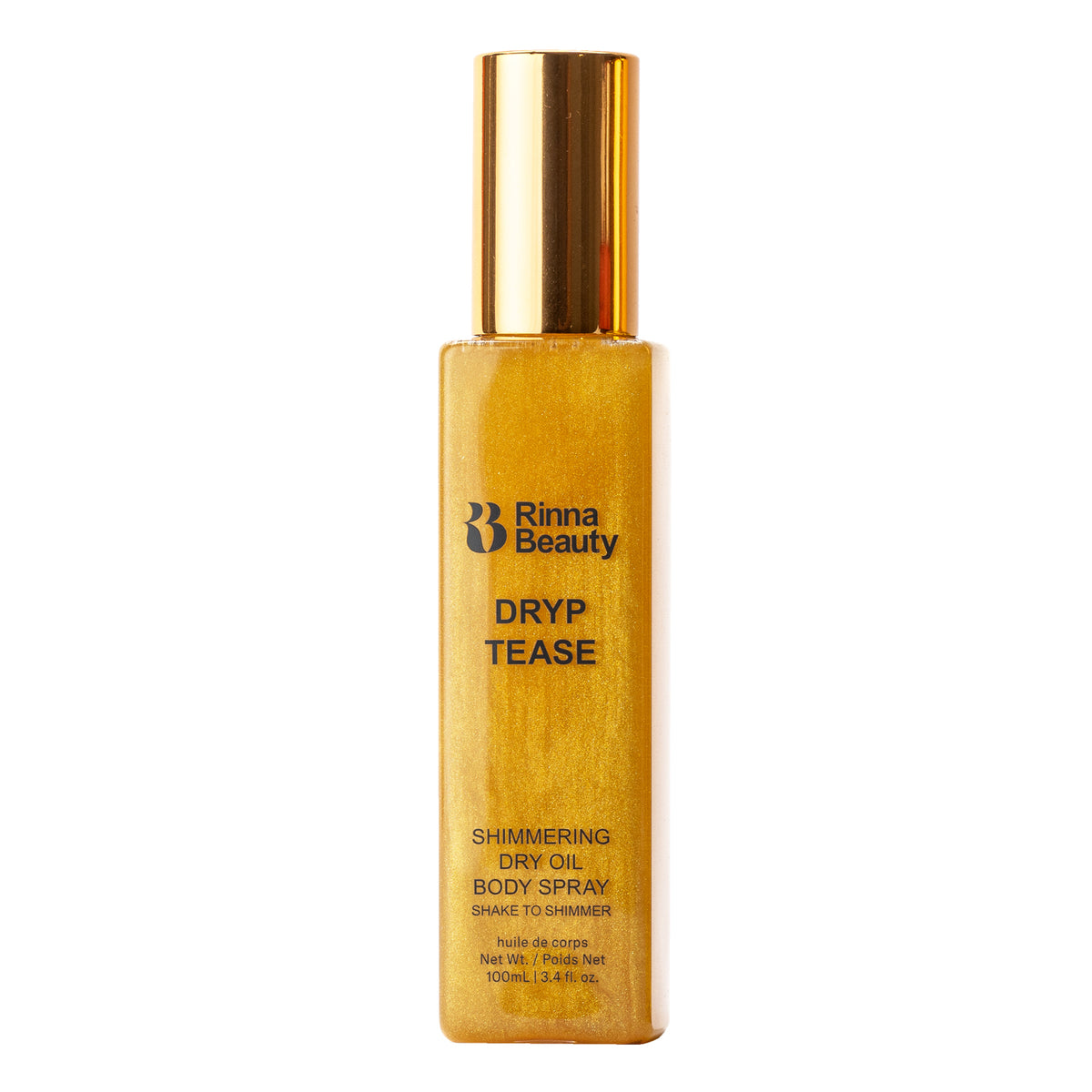 Rinna Beauty Dry P Tease Shimmer Dry Oil Spray